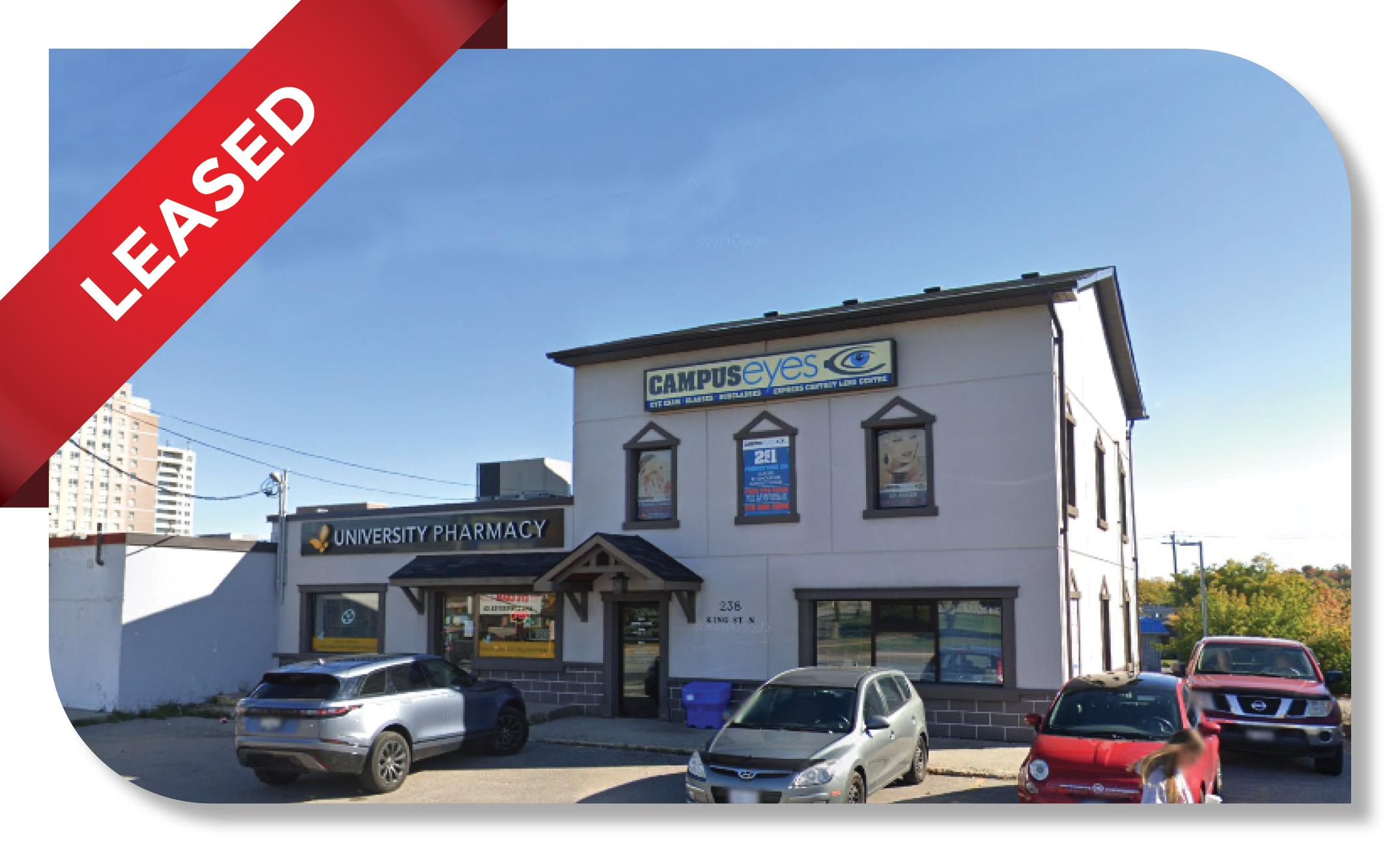 2,053 SF Lower level Commercial Space