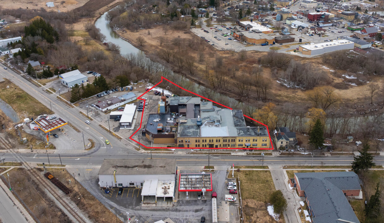 163-181 Waterloo Road, New Hamburg - Aerial