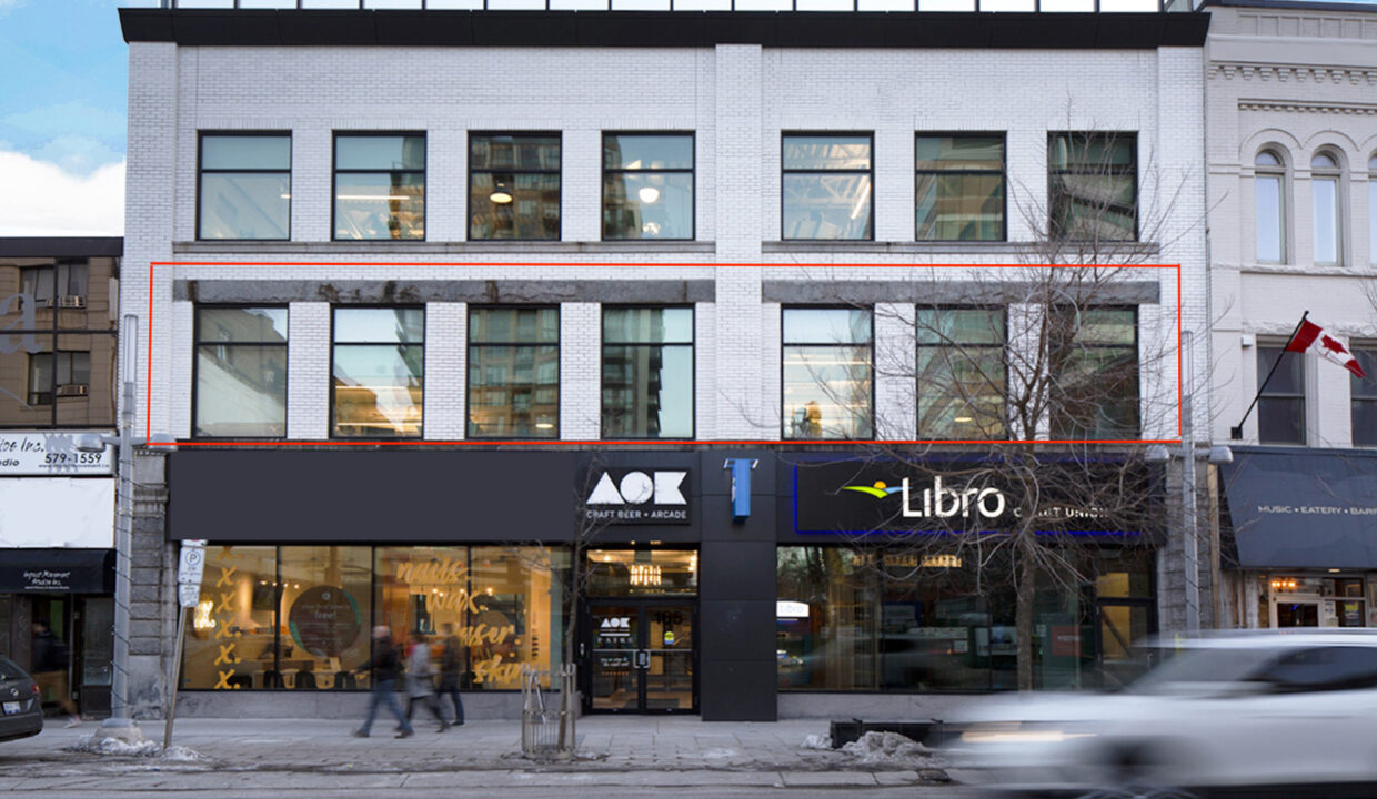 165 King St W Second floor ouline-exterior